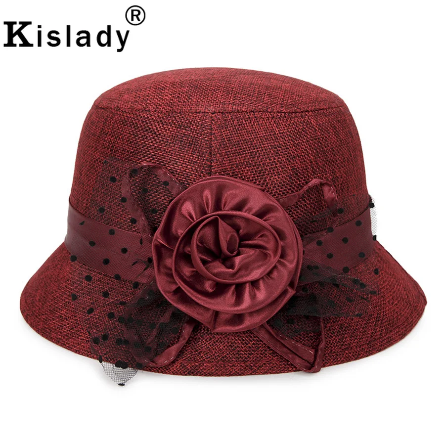 Модные элегантные фетровая шляпка шерстяная Шапки для Для женщин из нескольких