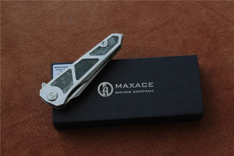Maxace ножи Lanius складной нож, 14C28N лезвие, Нержавеющая Сталь G10 ручка, Кемпинг Охота карманные фрукты Ножи EDC инструменты