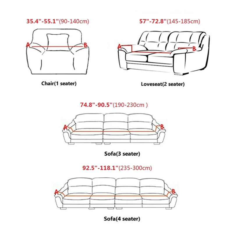 Sheleep Soild Цвет все включено диван крышку растянуть Sofa Slipcover эластичный чехол для