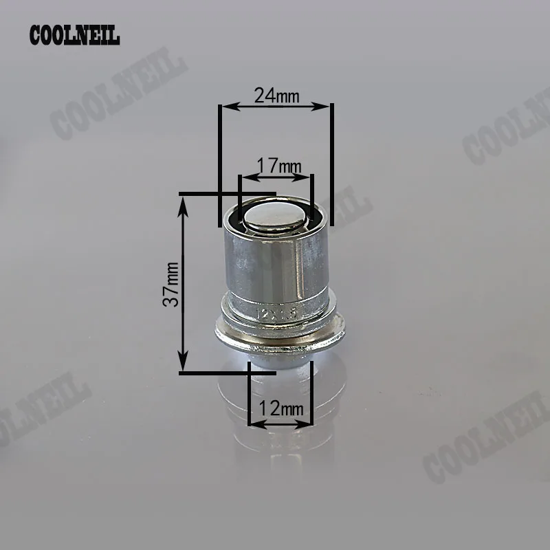 Аксессуары JDM колеса стопорные гайки M12X1.5 4 шт блокировки + 1 ключ для Toyata Honda Hyundai KIA
