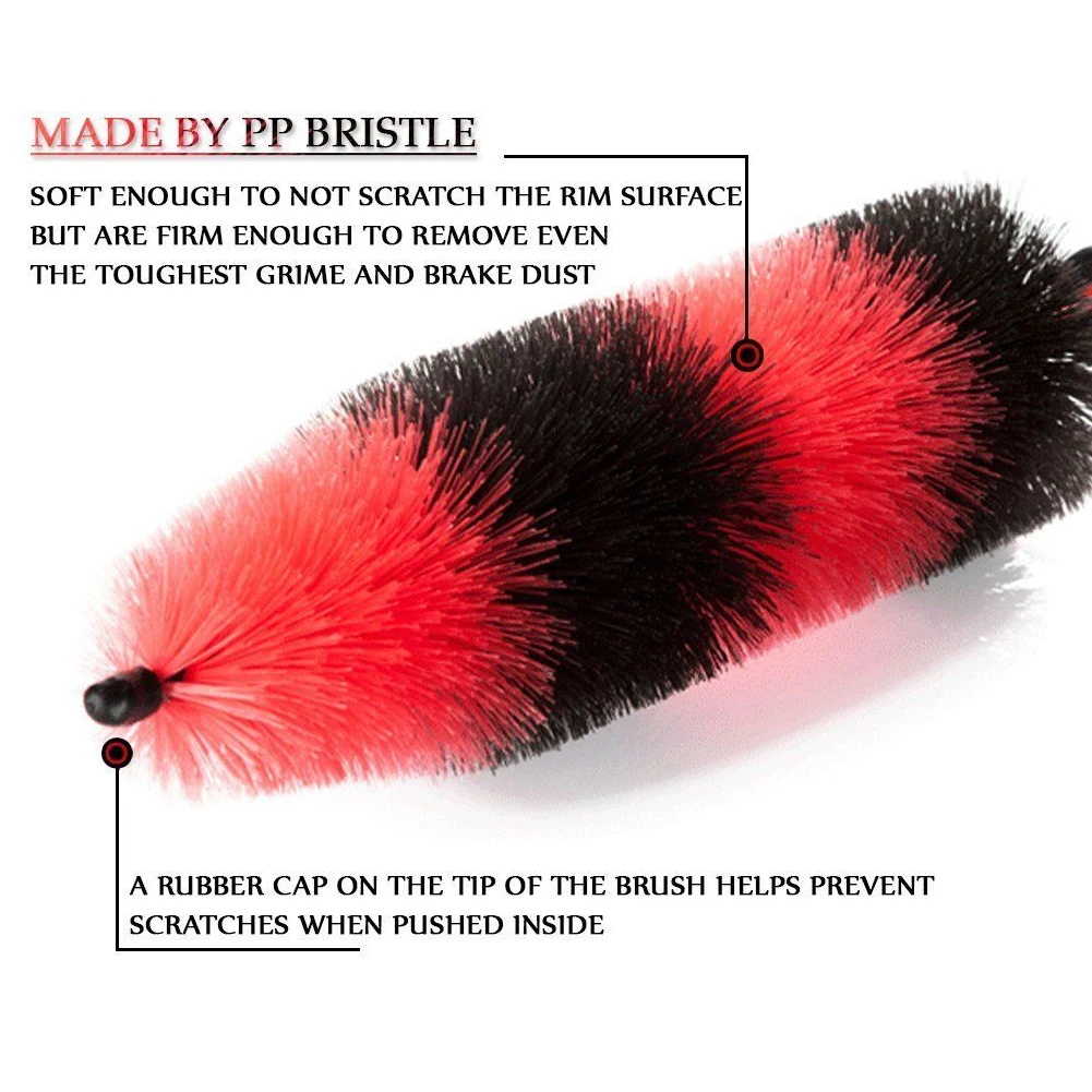 Мягкая щётка для чистки щетки легко достигать колеса круглой формы мастер обода