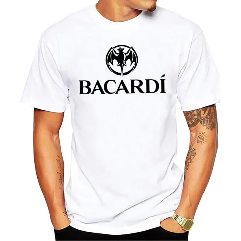 Bacardi Новое поступление Летняя Стильная мужская рубашка с коротким рукавом мужские хлопковые повседневные футболки для мальчиков