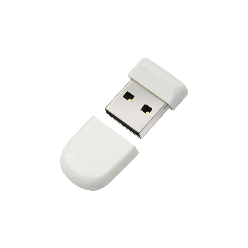 

high quality USB flash memory stick 8GB 16GB 32GB water proof flash drive 64gb white