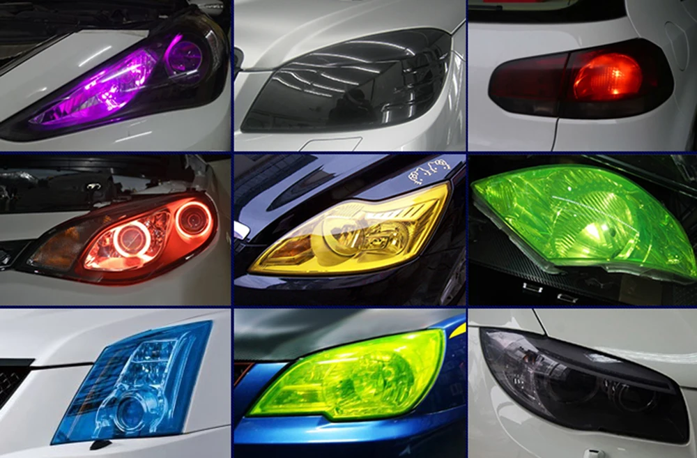 Автомобильный Стайлинг 30 см х 150 автомобильный светильник задний ТИНТ