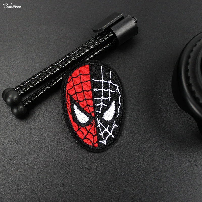 Человек-паук кружевная ткань патч Железный На Spidernan значок аппликации для куртки джинсы наклейки на Рюкзак украшения