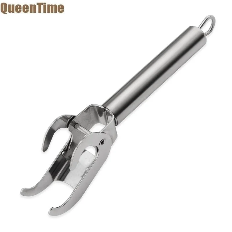 Queen Time нержавеющая сталь горшок Чаша Захват анти-ожога зажим для посуды сковорода зажим для горшка с подвесным отверстием бытовые кухонные аксессуары