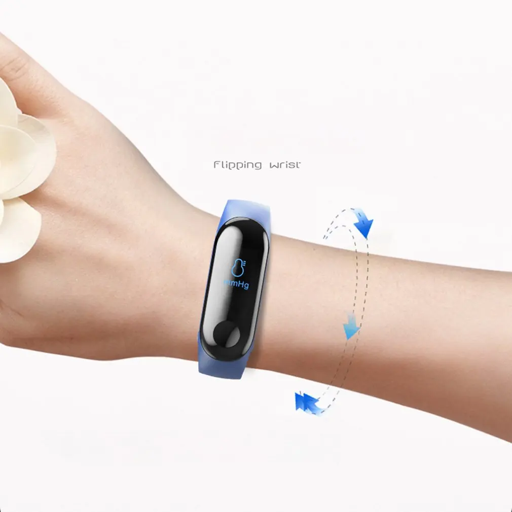 Смарт-часы Mi Band 3 спортивные часы с экраном пульсометром измерением