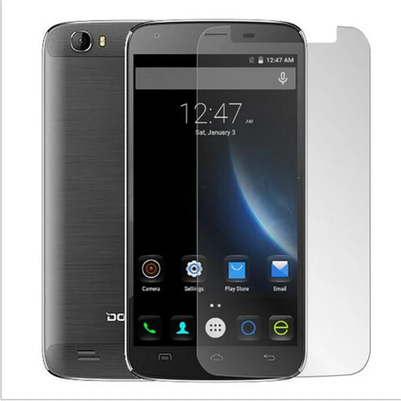 Для doogee t6 закаленное стекло фильм протектор экрана высокого качества hd яркий