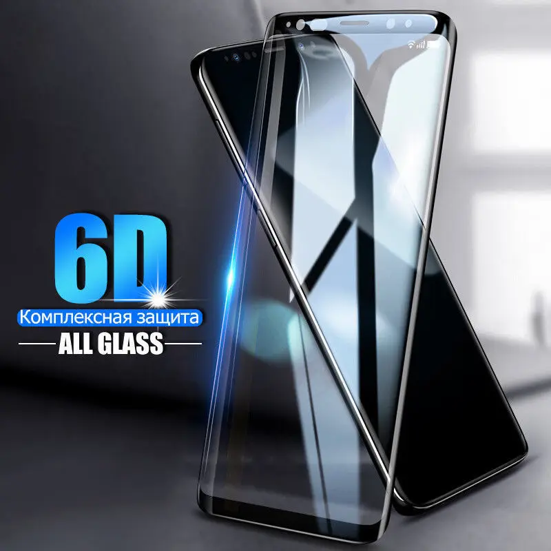 9H 6D Tempered Glass Full Cover Protect Screen Protector Case For Samsung Galaxy J7 Prime 2017 A6 A8 Plus J2 Pro 2018 |