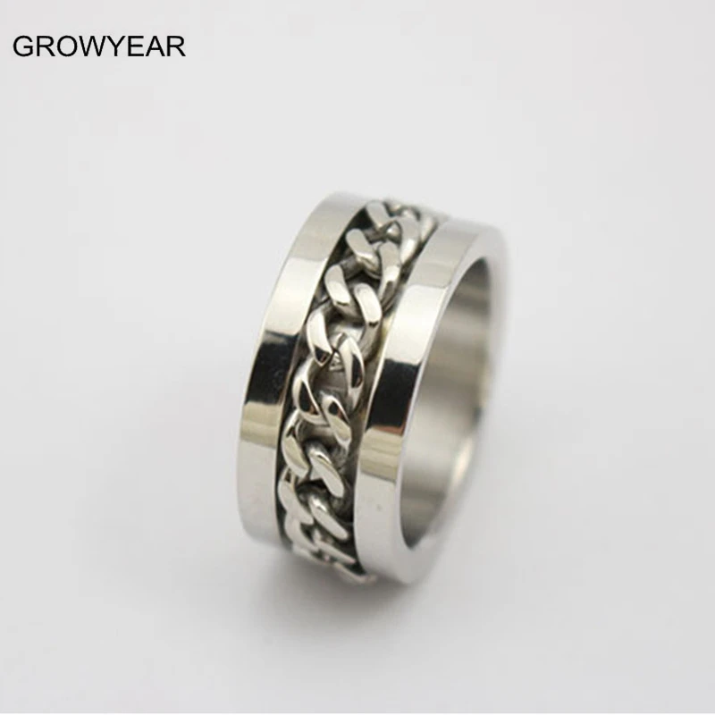 Женское и мужское модное Ювелирное кольцо байкерские кольца из нержавеющей