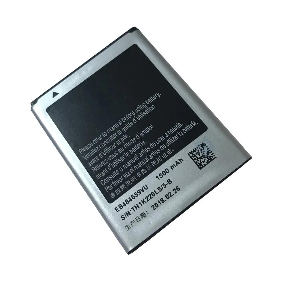Оригинальный сменный аккумулятор EB484659VU для samsung GALAXY W T759 i8150 S8600 S5820 I8350 I519 X Чехол