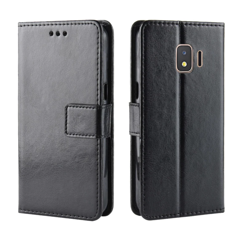 Luxury PU Wallet Flip Leather Cover for Samsung Galaxy J2 Core case with Card slot Stand phone | Мобильные телефоны и