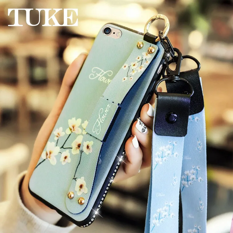 Чехол с ремешком на запястье для Xiaomi mi 9 SE 8 Lite mi Max 2 5X A1 6X A2 Play Lanyard Strap Cover для Red mi Note 7 5 4X4 6A 6 Pro 5 Plus