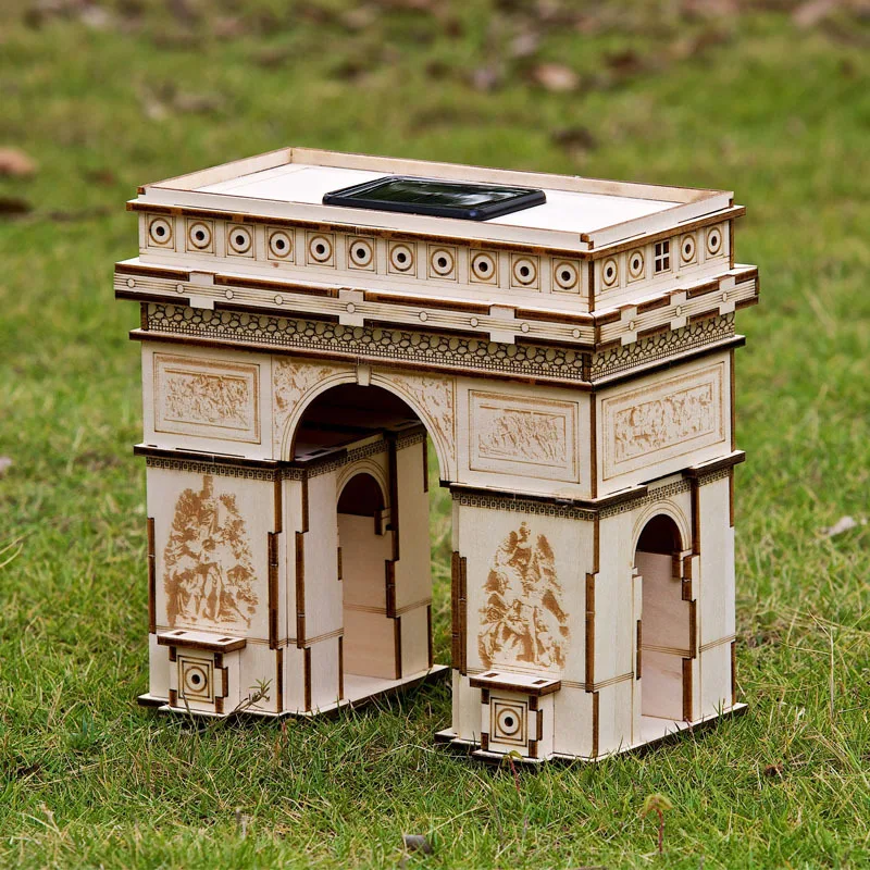 Зарядка от солнечной энергии артезальная древесина Увеличенная емкость