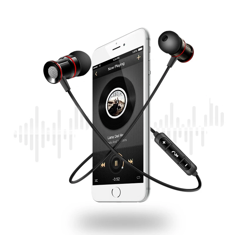Simvict HNG Bluetooth наушники стерео бас шумоподавление Спортивная беспроводная