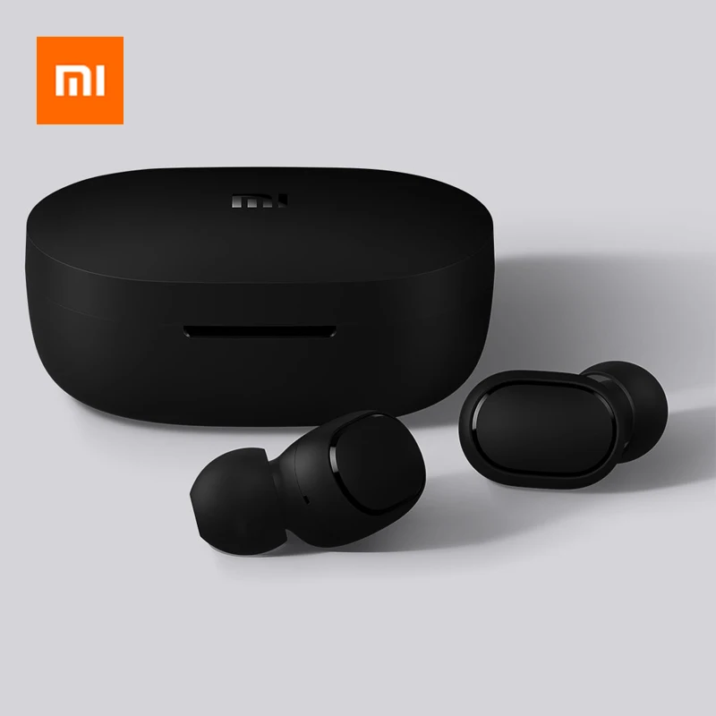 Оригинальные беспроводные наушники Xiaomi Redmi Airdots TWS с Bluetooth 5,0, стерео басовые Беспроводные наушники с микрофоном для iPhone Xs Xr huawei