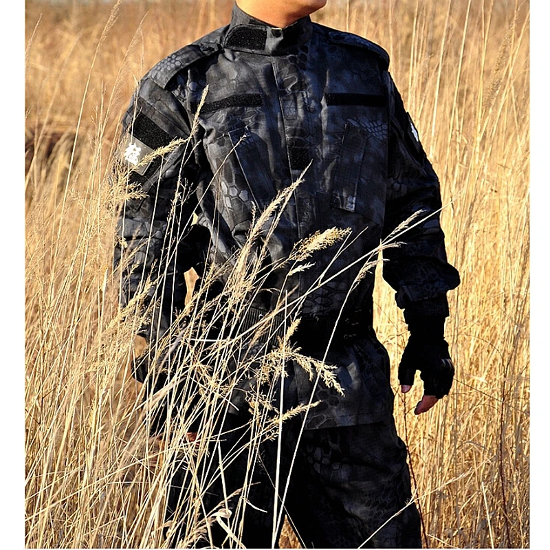 FG военные тактические брюки карго Униформа ветрозащитная камуфляжная Военная BDU