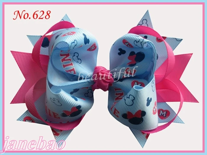 Бесплатная доставка 30 шт 5 &quotбольшое кольцо бант волосы популярный волос банты