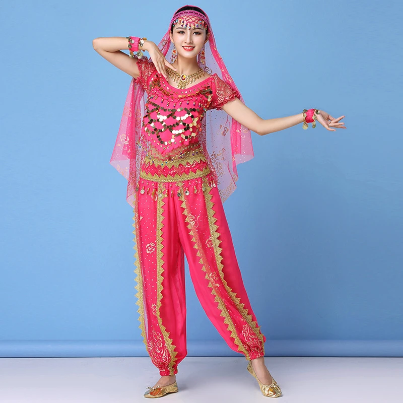 Костюм для восточных танцев живота костюм девушек индийского фестиваля