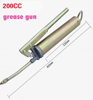 200400cc auto grease gun pneumatic manually pressure lever type oil injector gun compressor pump grease machine for cartruck
