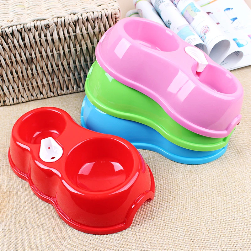 Кормушка для кошек автоматическая кормушка домашних животных двойная чаша