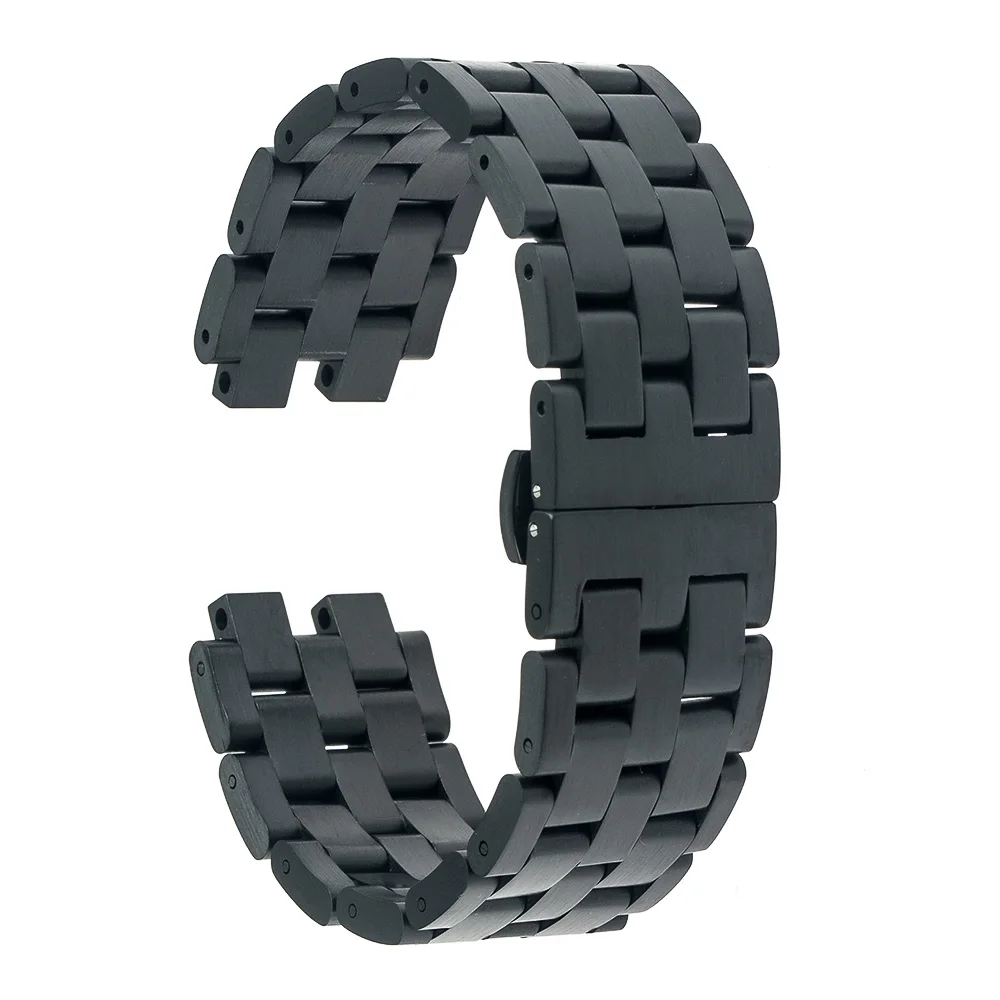 Ремешок для часов из нержавеющей стали 22 мм смарт Pebble Steel 2 браслет со съемными