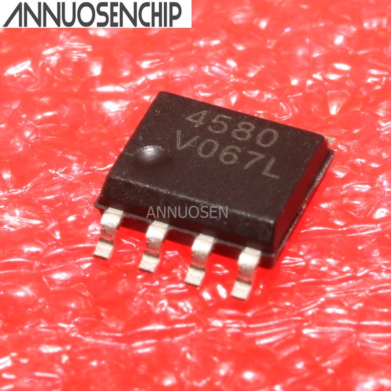 10 шт. NJM4580M SOP8 NJM4580 SOP 4580M JRC4580 NJM4580E JRC4580E SMD | Обустройство дома
