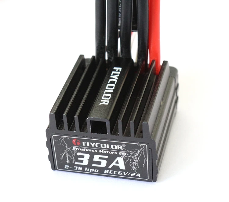 

Flycolor Car ESC 35A 3S Brushless Electronic Speed Controller For Remote Control Model Cars Toy Accessory