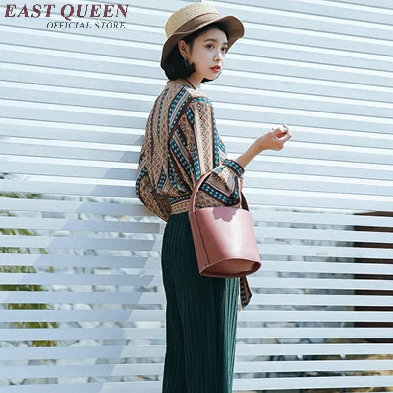 Блузка в стиле хиппи женская одежда блузка бохо мексиканская рубашка KK1049 H|blouse