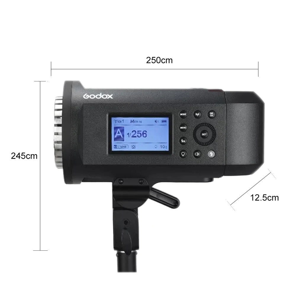 Godox AD600Pro WITSTRO все в одном Внешняя вспышка литий ионная батарея TTL HSS со встроенной