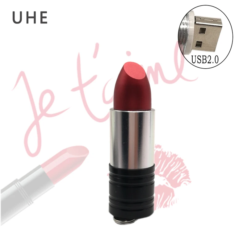 USB флеш накопитель в виде губной помады 4 ГБ 8 16 32 64 карта памяти с реальной