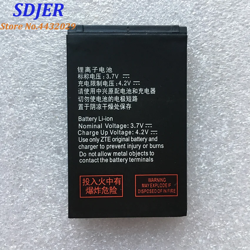 Новый Li3710T42P3h553457 1350 мА/ч оригинал Перезаряжаемые батарея для ZTE S100 S189 C360 C361 N600 N606 C170