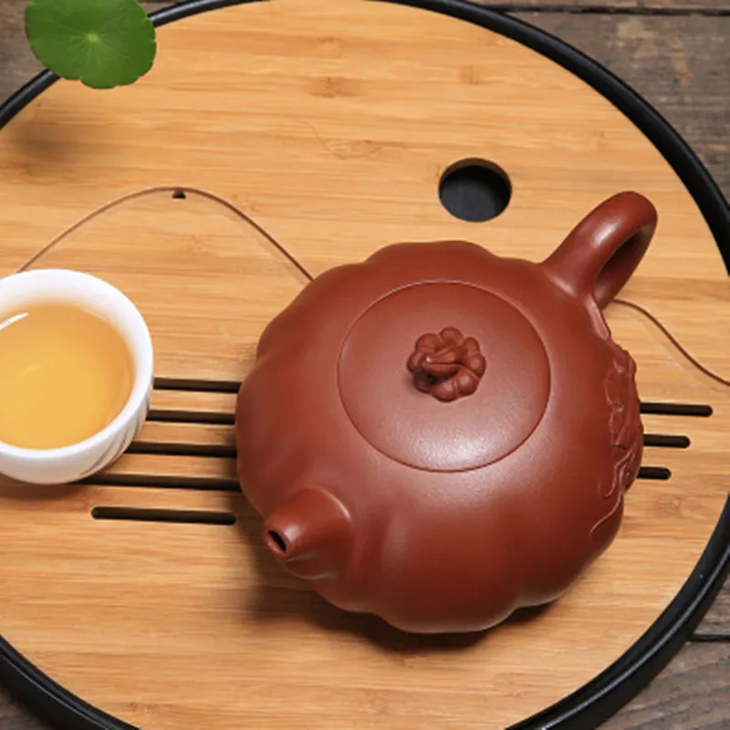 2020 Rushed Tetera чайник Yixing Zisha глиняные чайники фарфор Infuser 330 мл Nangua Hu Новое
