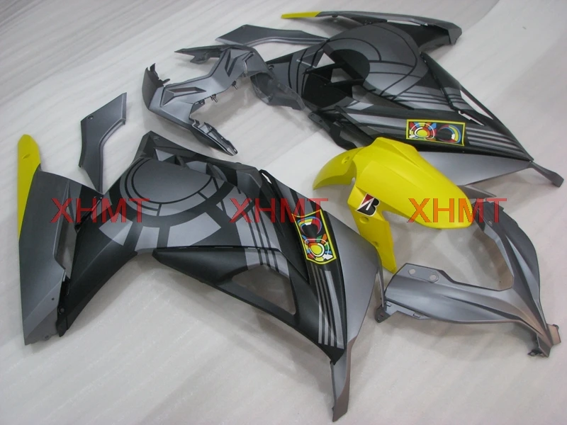 Обтекатели для EX300 2013 2015 Zx300r 13 14 Abs EX 300 Ninja матовые черные Серебристые серые