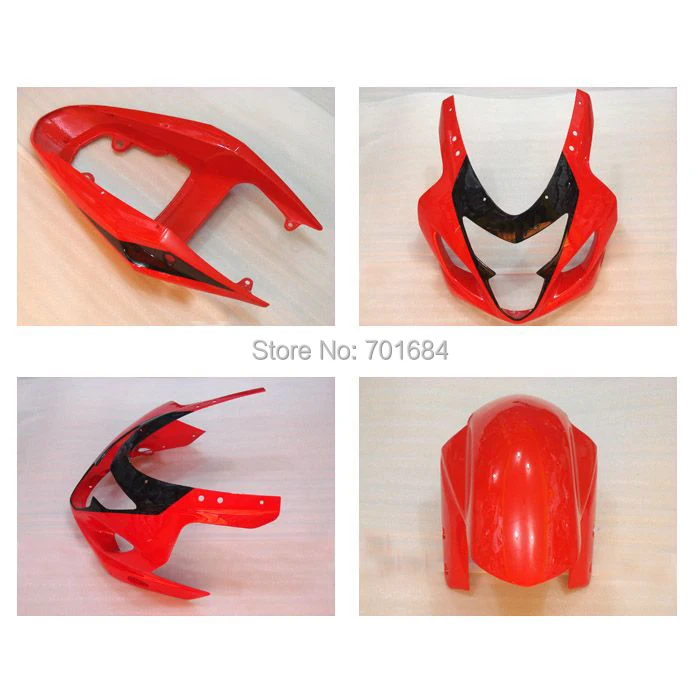 

Bodywork Fairing Set E For SUZUKI GSXR600 750 K4 2004 2005 Black Painted ABS New [CK114]
