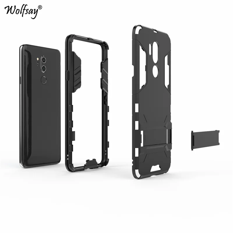 Чехол wolfsay для LG G7 тонкий резиновый чехол-броня телефона ThinQ чехлы 2018 G710 |