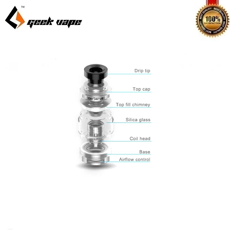 Оригинальный Geekvape Aegis мини 80 Вт комплект 2200 мАч электронная сигарета с 5 мл Cerberus Vape