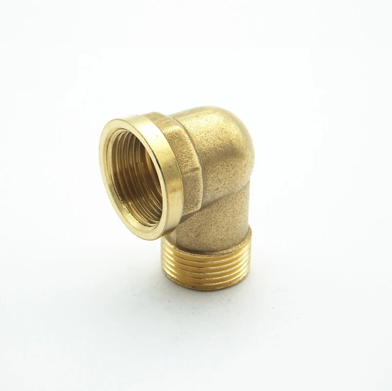 3/4 &quotBSP Female x 3/4&quot BSP Male Thread 90 Deg латунный Соединительный соединитель для воды и