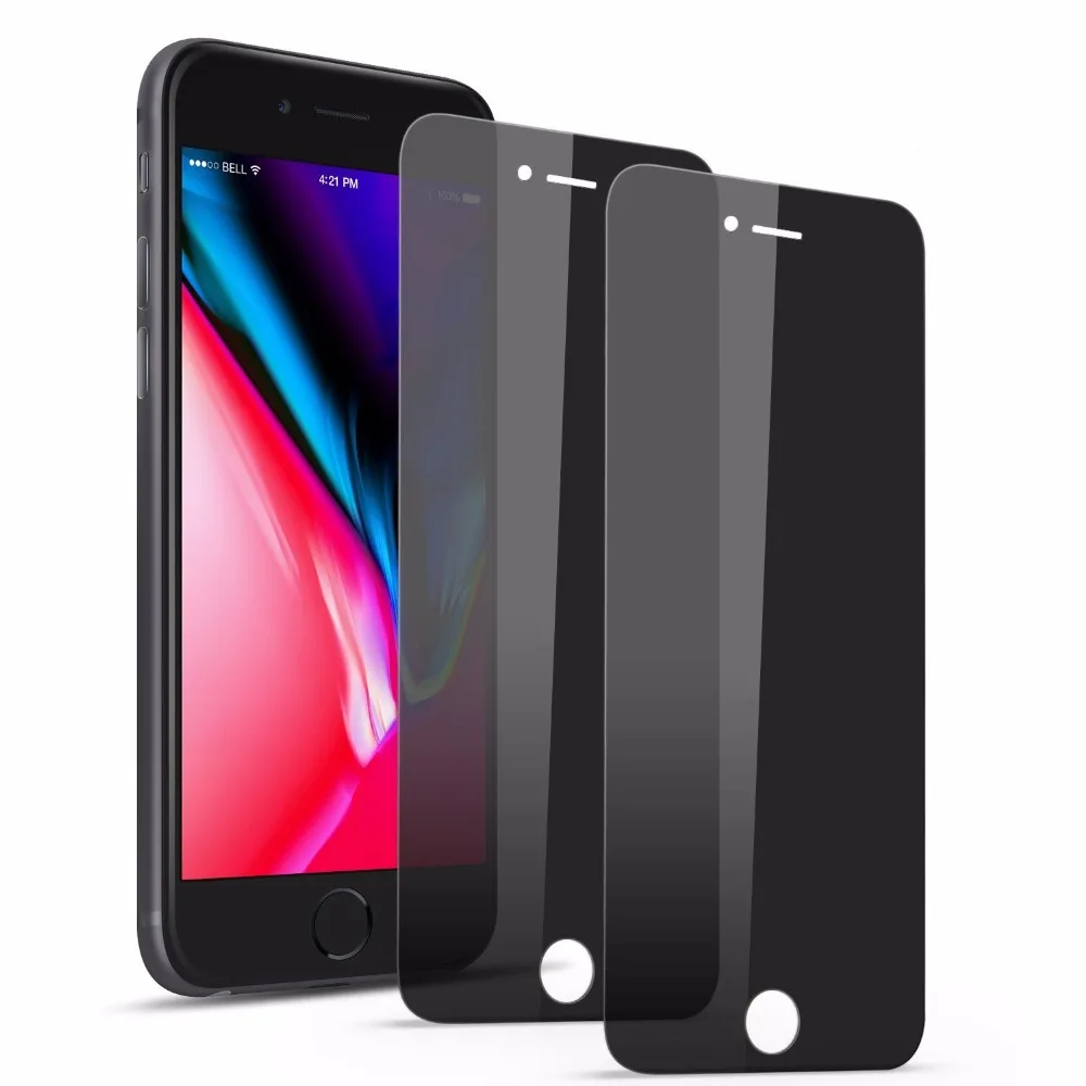 Закаленное стекло GURIOO Premium Privacy для iPhone X 4S 6 6s 7 8 Plus 5 5S защита экрана Plus|Защитные