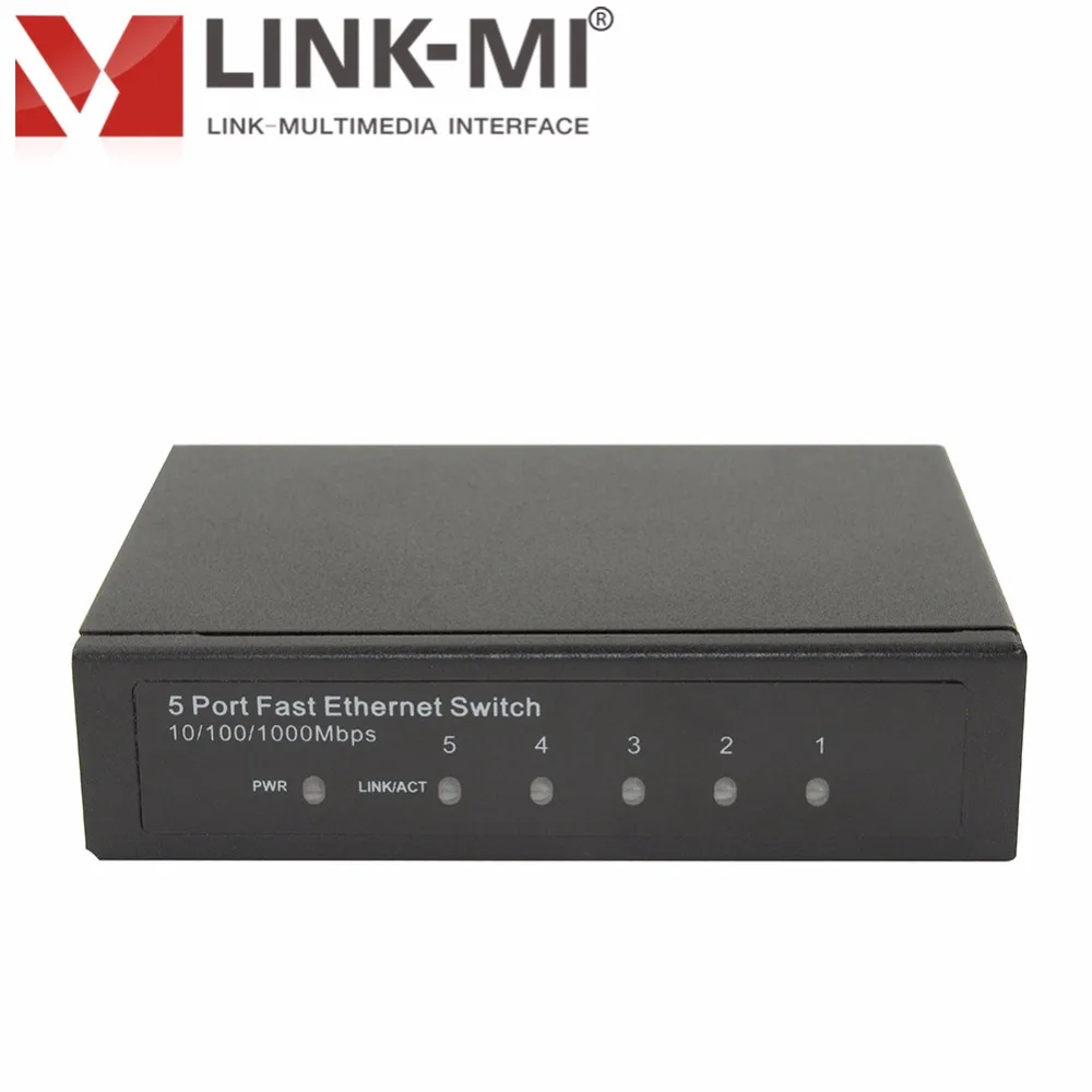 Настольный гигабитный Ethernet POE удлинитель с переключателем полный/полудуплексный