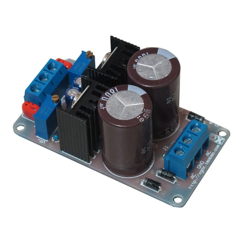 1 шт. LM317T LM337T положительный отрицательный Двойной источник питания регулируемая