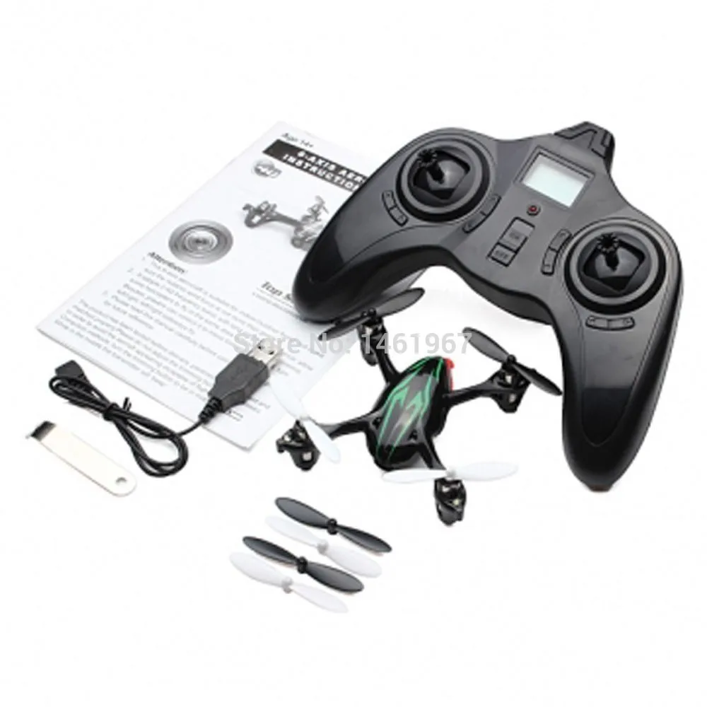 H108C X6 2 4G 4CH RC UFO H107 c 0.3Mp камера и светильник VS Hubsan X4 C различные цвета бесплатная