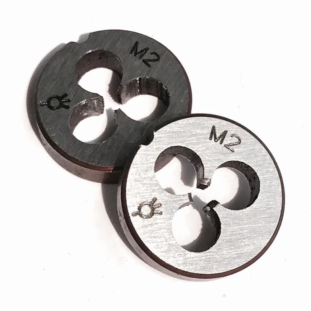 2 шт. 9SiCr стали ручной мини штампы M1 M3 DIY резьбы инструменты для DIYER металлическая