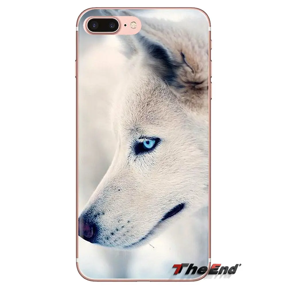 Чехол для телефона из силикона с рисунком щенков сибирской хаски Huawei Mate Honor 4C 5C 5X 6X
