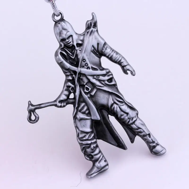 Игра Assassins creed ACT фигурки из сплава металла автомобильный брелок держатель лучший друг Выпускной подарок на Рождество