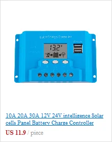 CMP12 BSV20A 10/20A 12 В 24 в солнечные панели Контроллер заряда батареи 100 Вт 200 Вт 300 Вт 400 Вт 500 Вт 600 Вт ШИМ регуляторы зарядного устройства