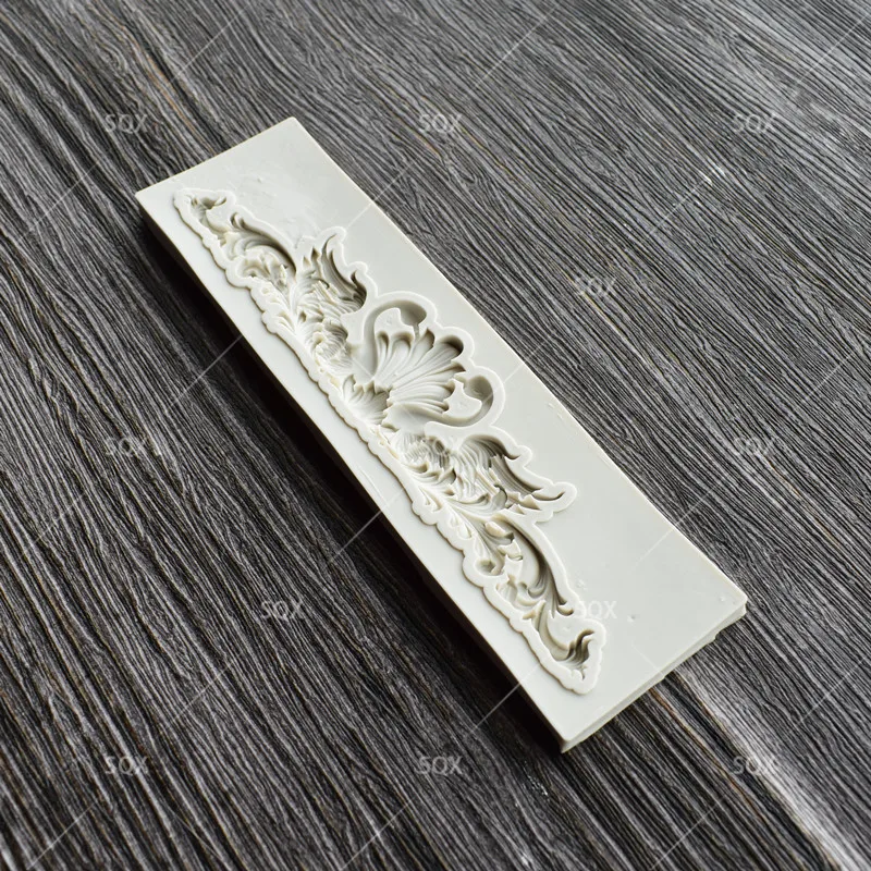 Swan Lace Embossed Mold European Style Decorative Head Peripheral Food Grade Silicone Baking SQ1715 | Дом и сад
