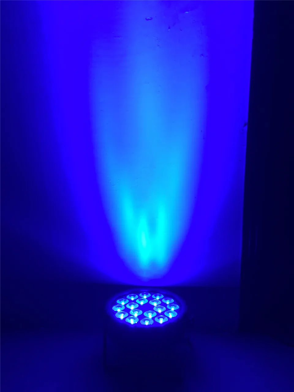 Светодиодный Par 18x12 Вт RGBW 4в1 luce della lavata di Lusso контроллер DMX светодиодный плоский Luci