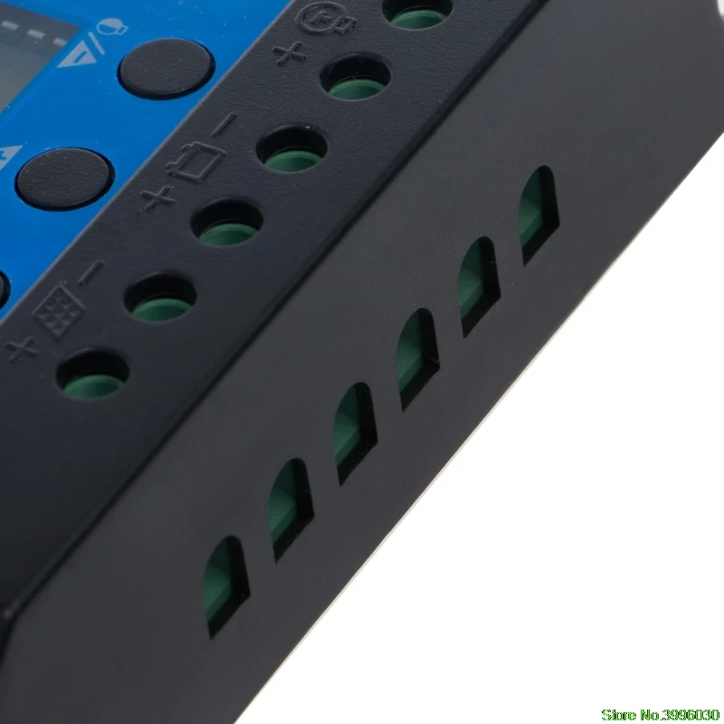 PWM 10/20/30A Dual USB Панели солнечные Батарея регулятор заряда аккумулятора 12/24V ЖК