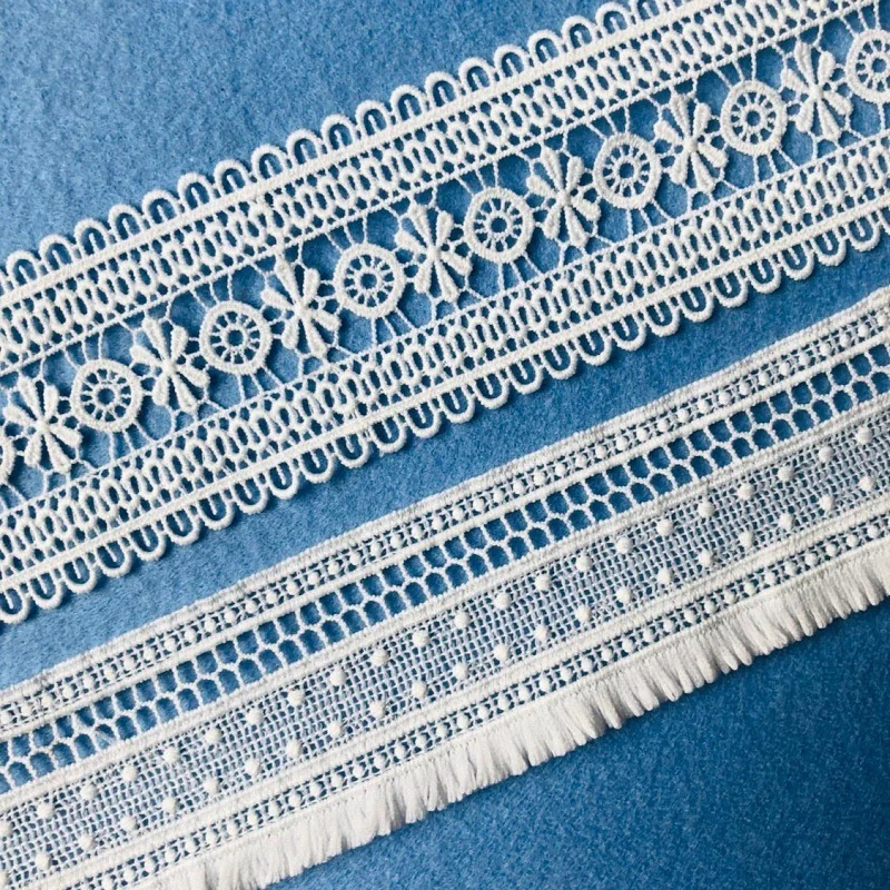 Эластичное кружево лента тесьма 60 мм широкая отделка вышитое для костюма